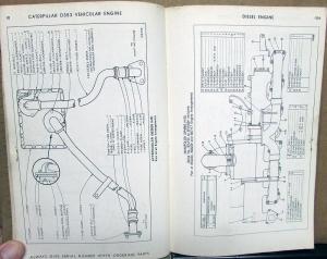 1975 Caterpillar D353 Vehicular Engine Parts Book Serial Numbers 97U1 97U3