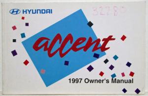 1997 Hyundai Accent Owners Manual
