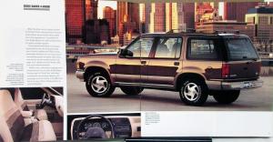 1991 Ford Explorer XL XLT Eddie Bauer Sport 2 & 4 Door Sale Brochure Oversized