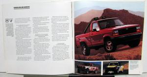 1991 Ford Ranger Pickup Truck S Sport Custom XLT STX Special Sale Brochure XLarg