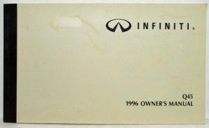 1996 Infiniti Q45 Owners Manual