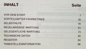 1978 Ford Granada Bedienungsanleitung - Owners Manual - German Text