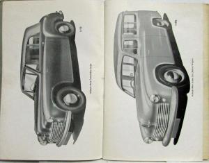1950-1951 Hillman Minx Mark IV Owners Handbook Manual