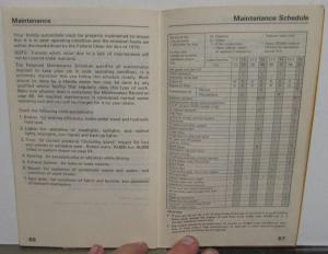 1980 Honda Civic Hatchback Owners Manual