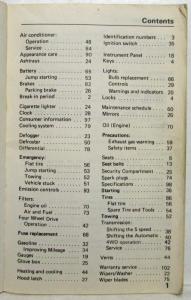 1985 Honda Civic Wagon Owners Manual