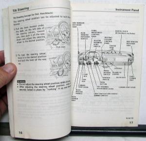1986 Honda Civic Owners Manual