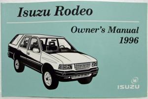 1996 Isuzu Rodeo Owners Manual