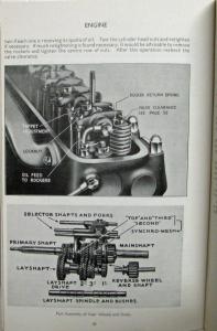 1938-39-40 Jaguar 100 Models 2 1/2 & 3 1/2 Litre Instruction Book 1962 REPRINT