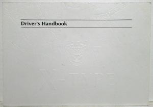 2001 Jaguar X-Type Owners Manual in Green Soft Case