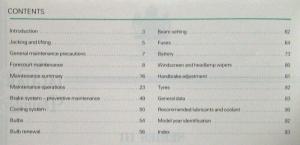 1984 Jaguar Daimler Series III Maintenance Handbook Owners Manual