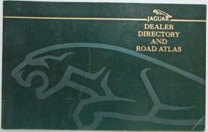 1993-1994 Jaguar Dealer Directory & Road Atlas for US and Canada - First Edition