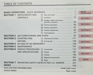 1994 Lexus GS 300 Owners Manual