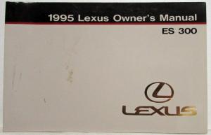 1995 Lexus ES 300 Owners Manual