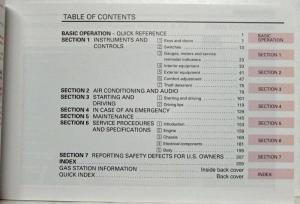1996 Lexus ES 300 Owners Manual