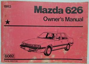 1983 Mazda 626 Owners Manual