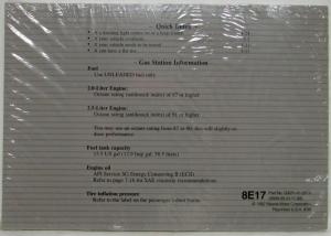 1993 Mazda 626 Owners Manual
