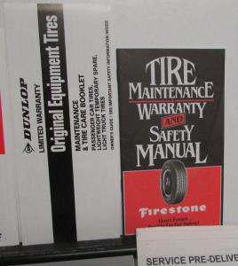 1995 Mazda MX-6 Owners Manual W/Extras & Case NOS