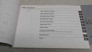 1995 Mazda MX-6 Owners Manual W/Extras & Case NOS
