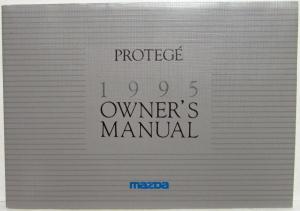 1995 Mazda Protege Owners Manual and Warranty Info in Case