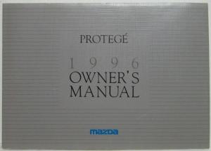 1996 Mazda Protege Owners Manual and Warranty Info in Case