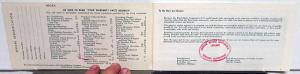 1968 Ford Cars LTD XL Galaxie Custom Country Squire Cvt Owners Manual Original