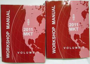 2011 Lincoln MKT Service Shop Repair Manual Set Vol 1 & 2