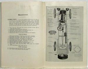 1916-1917 Empire Model 60 Instruction Book and Parts Price List