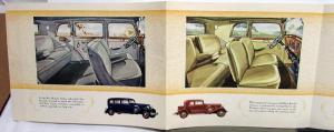 1931 REO Royale Eight Sedan Victoria Color Sales Folder Brochure Original