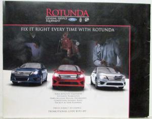 2009 Rotunda General Service Equipment for Ford Lincoln Mercury Sales Catalog