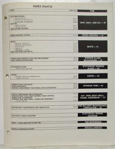 1979 Ford CL-9000 Series Truck Service Shop Repair Manual