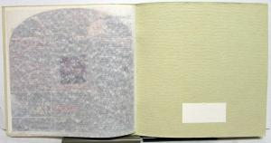 1970 Ford Thunderbird Canadian Dealer Prestige Sales Brochure Large English Text