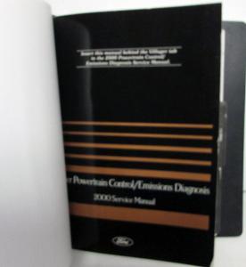 2002 Ford Powertrain Control Emissions Diagnosis Service Manual Car-Truck OBD-II