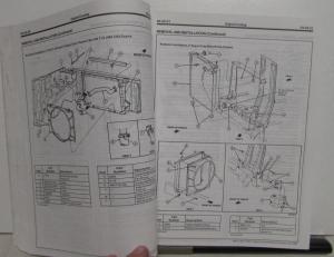 1997 Ford F-250 HD F-350 F-Super Duty Truck Service Shop Manual Powertrain Only