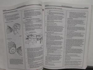 1997 Ford F-250 HD F-350 F-Super Duty Truck Service Shop Manual Powertrain Only
