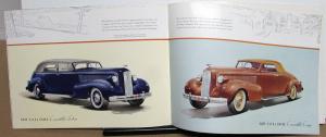 1937 Cadillac La Salle V-8 Prestige Color Sales Brochure Original W/Envelope