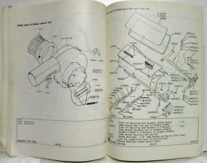 1975-1976 Triumph 1500 RWD Car Parts Book List Manual Catalogue