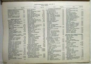 1977 Austin Marina USA Versions Car Parts Book List Manual Catalogue