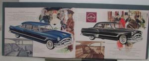 1953 Packard Prestige Color Sales Brochure Original Cavalier Mayfair Convertible