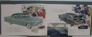 1953 Packard Prestige Color Sales Brochure Original Cavalier Mayfair Convertible