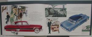 1953 Packard Prestige Color Sales Brochure Original Cavalier Mayfair Convertible
