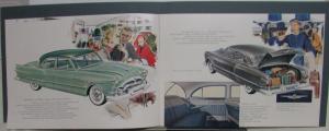 1953 Packard Prestige Color Sales Brochure Original Cavalier Mayfair Convertible