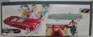 1953 Packard Prestige Color Sales Brochure Original Cavalier Mayfair Convertible