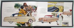 1953 Packard Prestige Color Sales Brochure Original Cavalier Mayfair Convertible