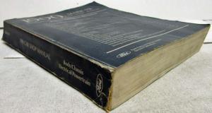 1990 Lincoln Mark VII Service Shop Manual Body Chassis Electrical Powertrain