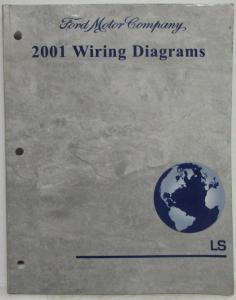2001 Lincoln Dealer Electrical Wiring Diagram Service Manual LS Models
