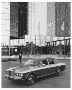 1986 Rolls-Royce Silver Spur Press Photo and Release 0011