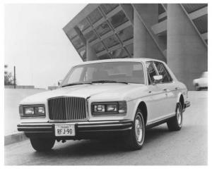 1986 Bentley Mulsanne Press Photo and Release 0001
