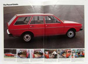 1975 Volkswagen VW Model Range Sales Brochure for UK Market