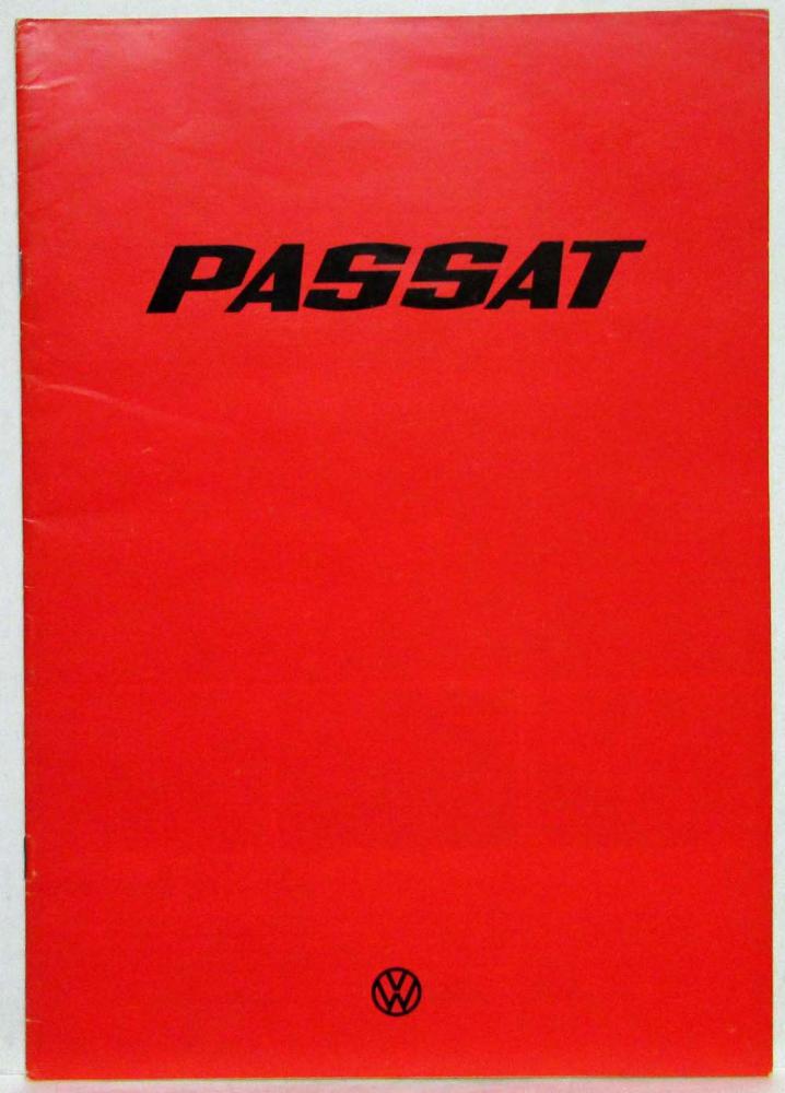 1976 Volkswagen VW Passat Sales Brochure - South African Market