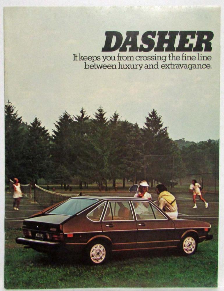 1976 Volkswagen VW Dasher Sales Brochure